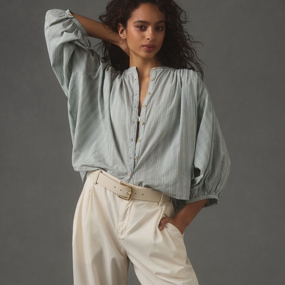 The Sydney Batwing Blouse - Picture 1 of 2